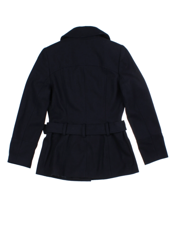 Y2K Navy Military Inspired Jacket (Size XS)