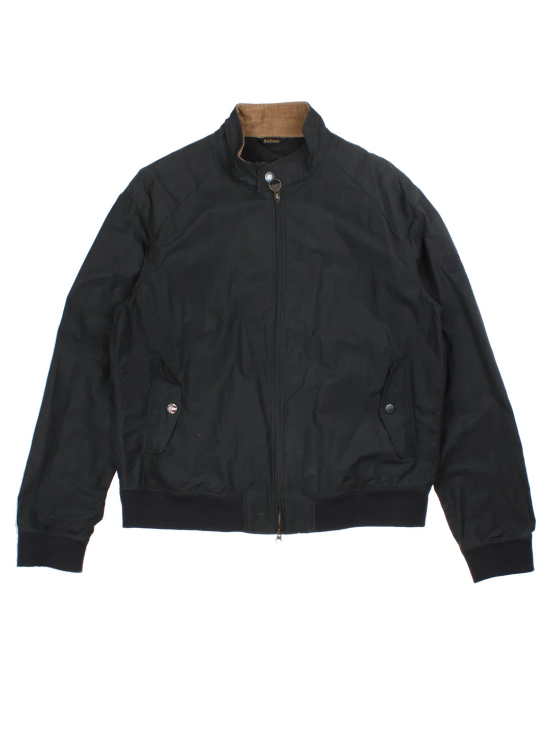 Barbour International Steve McQueen Black Bomber Jacket (Size XL)