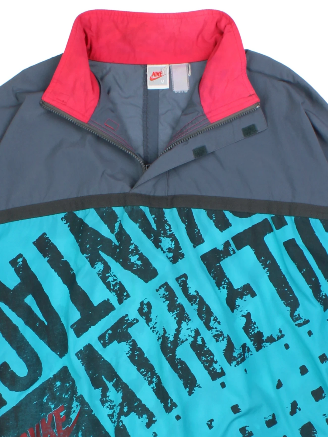 90's Nike Grey Windbreaker Jacket (Size L)