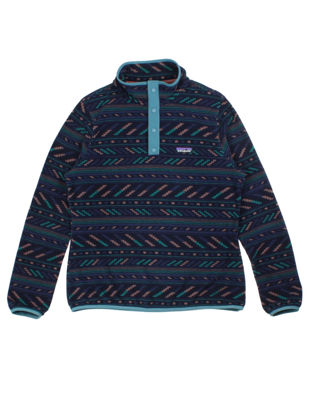 Patagonia Navy Micro D Snap-T Fleece (Size M)