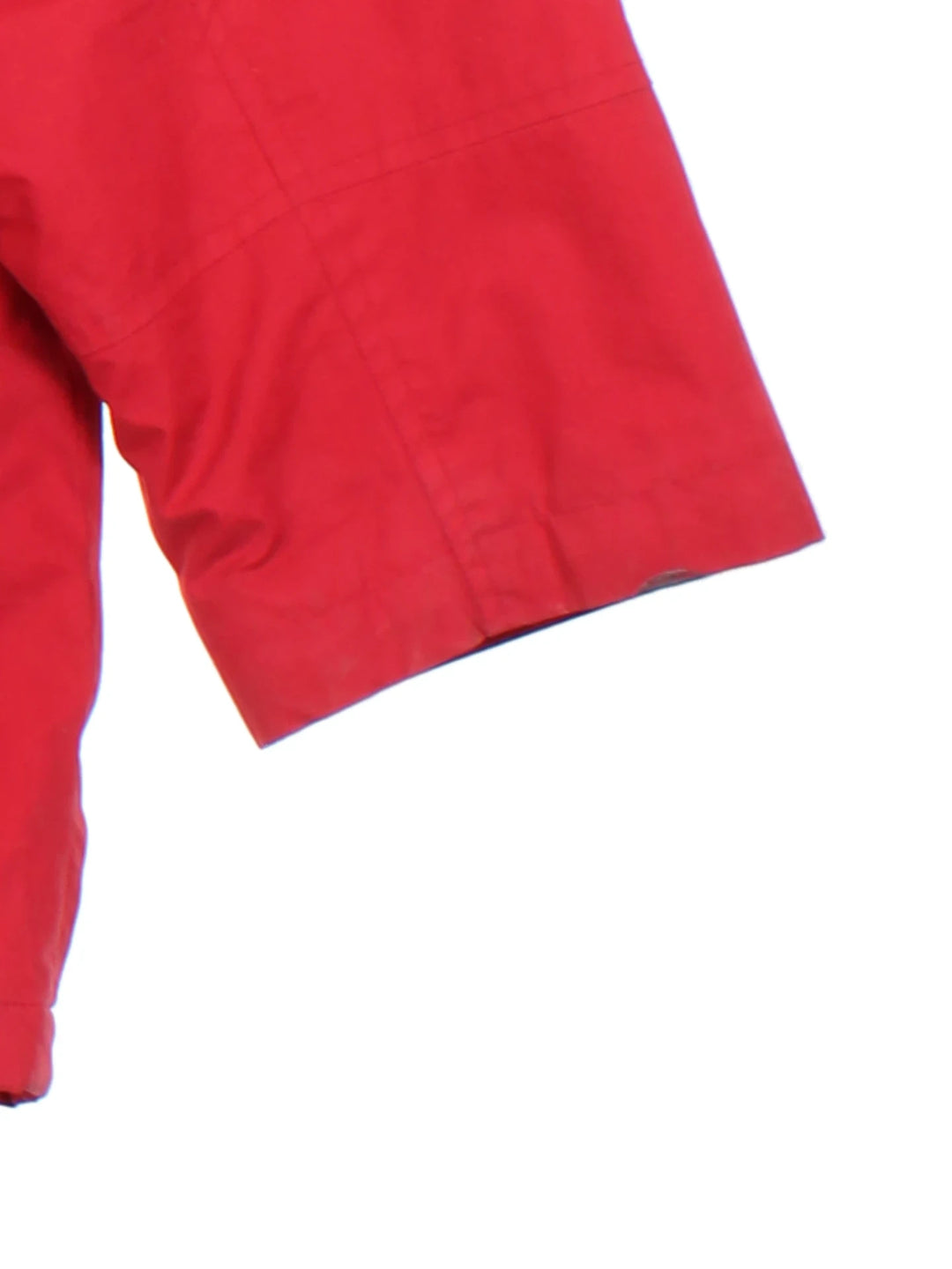 90's Burberry Red Hooded Jacket (Size XXXL)