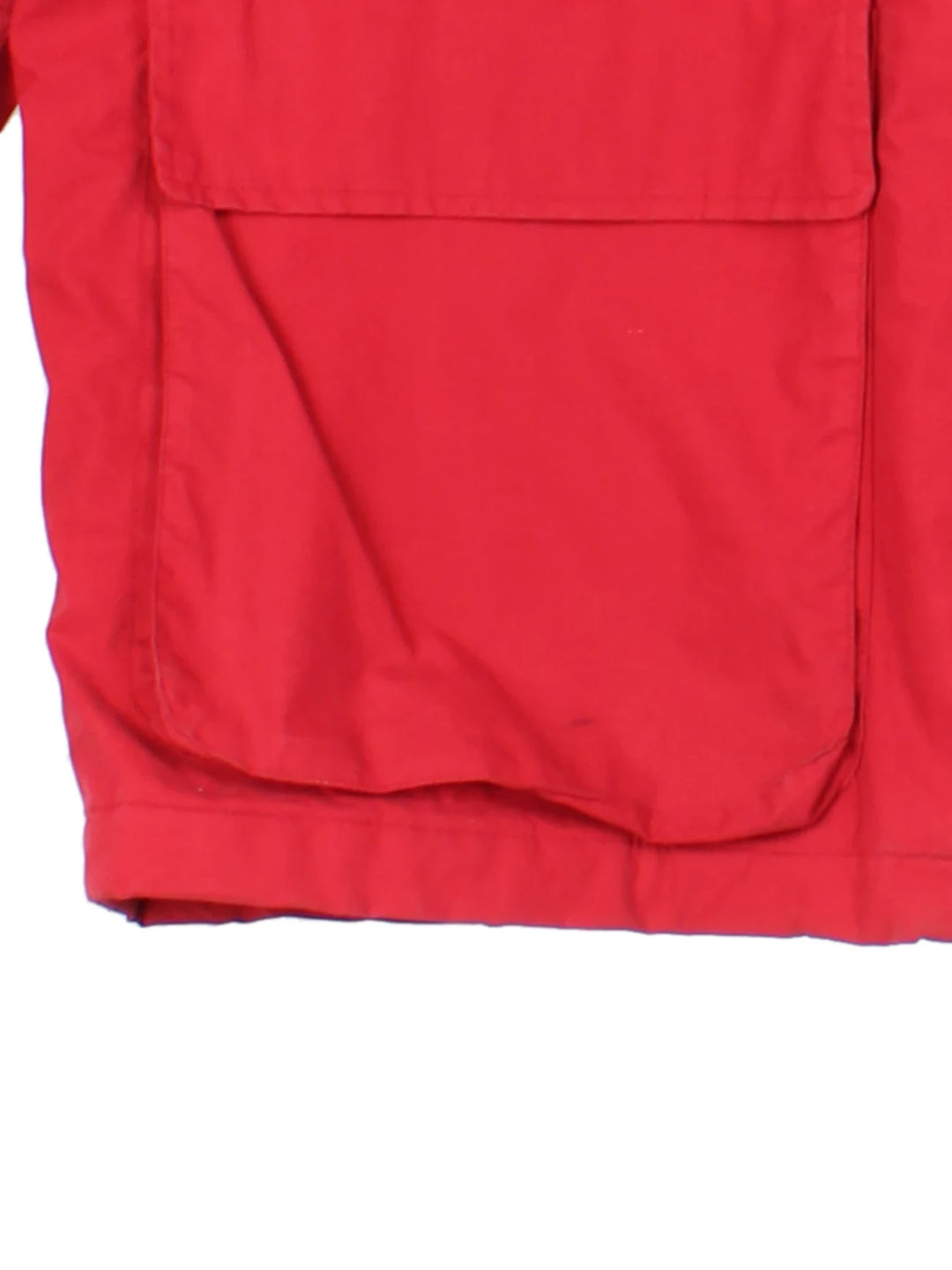 90's Burberry Red Hooded Jacket (Size XXXL)