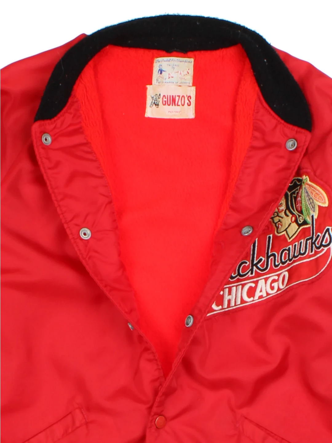80's Chicago Blackhawks Varsity Jacket (Size M)