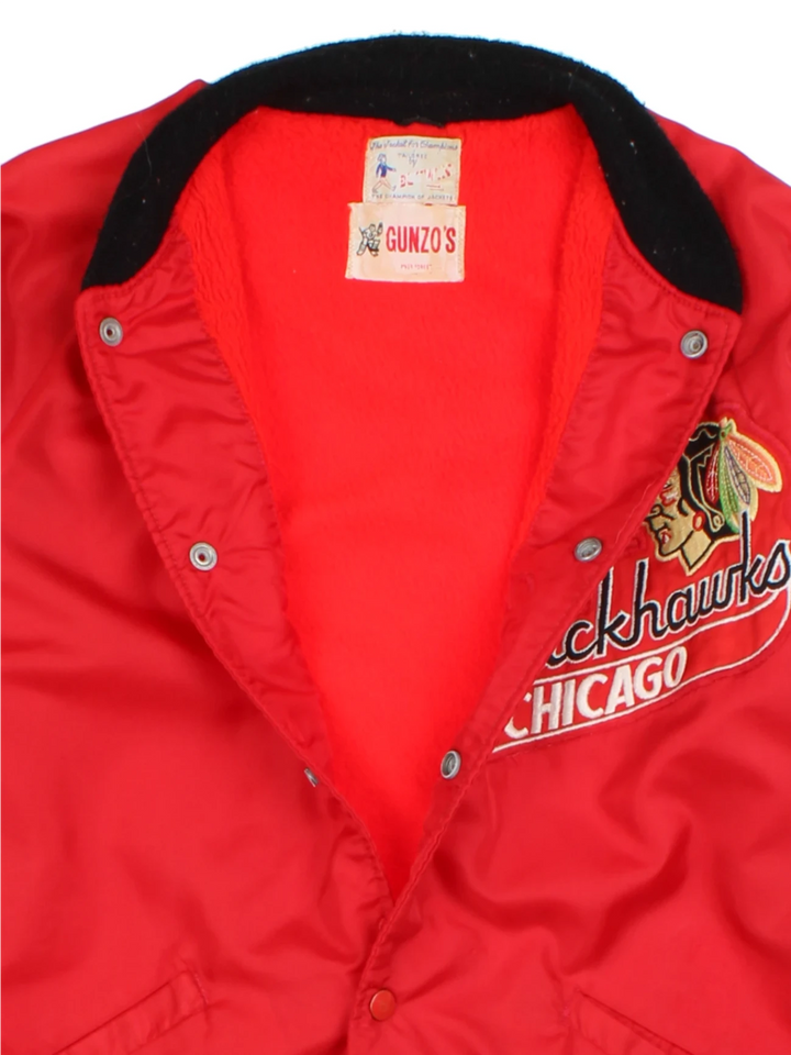 80's Chicago Blackhawks Varsity Jacket (Size M)