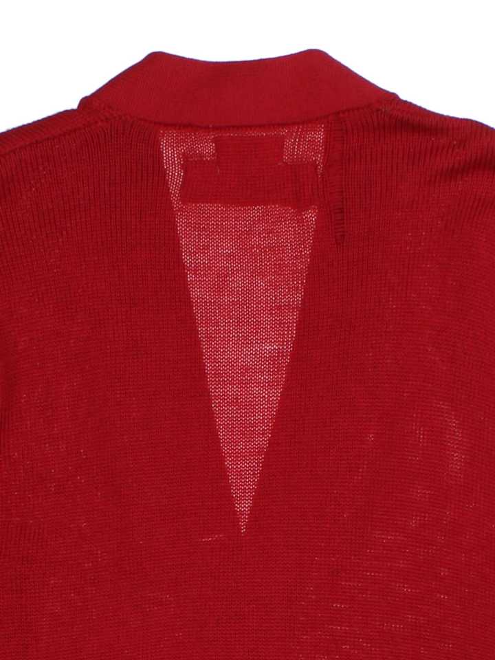 60's Letterman Red Varsity Cardigan (Size L)