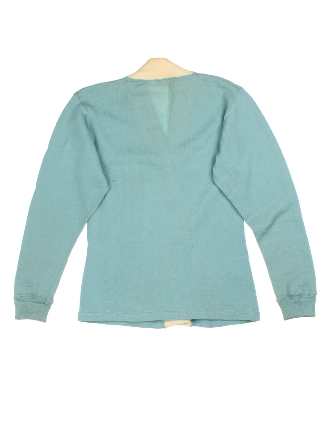 70's Letterman Blue Varsity Cardigan (Size XS)