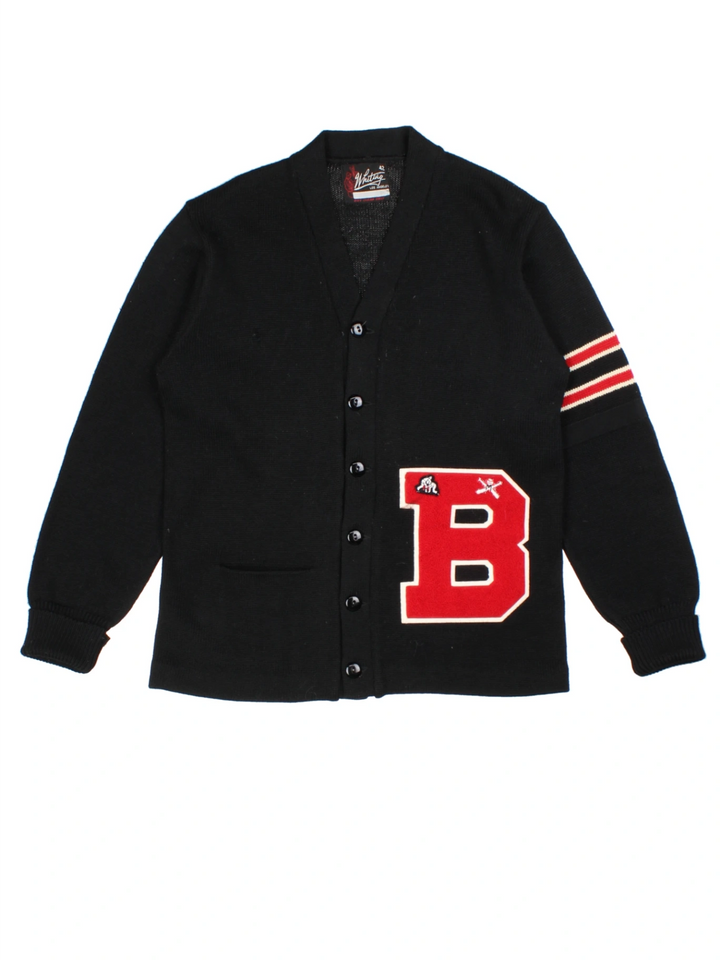 60's Smithee Mens University Letterman Cardigan (Size M)