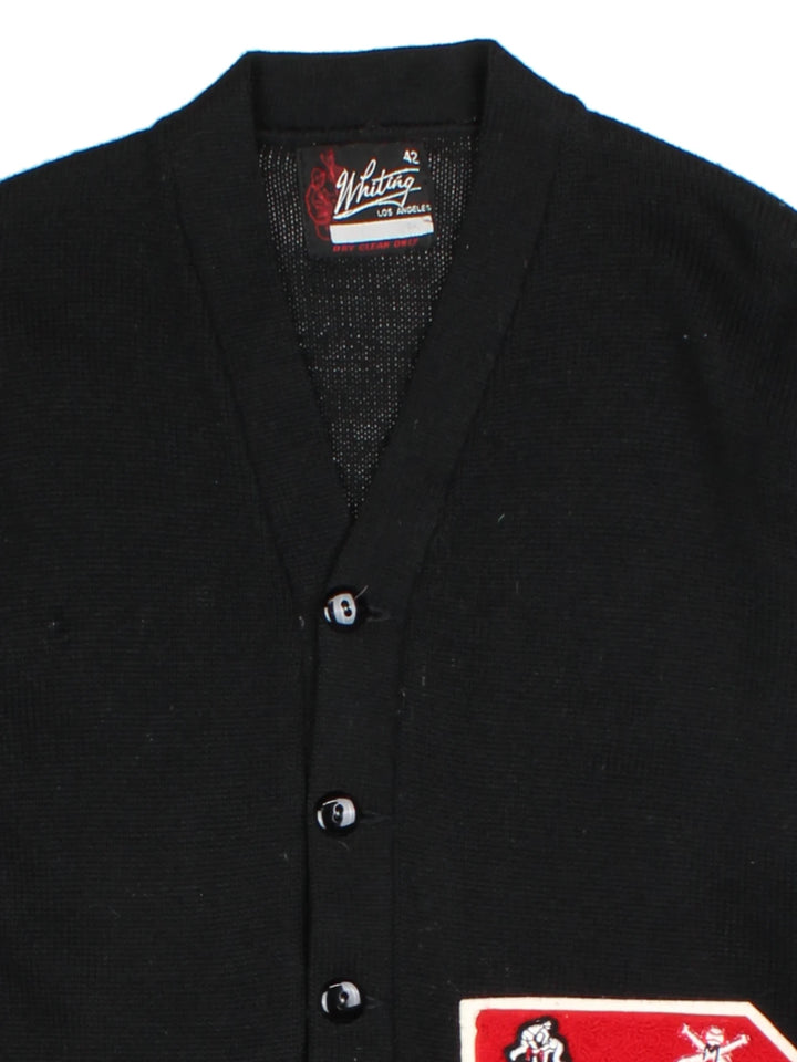 60's Smithee Mens University Letterman Cardigan (Size M)