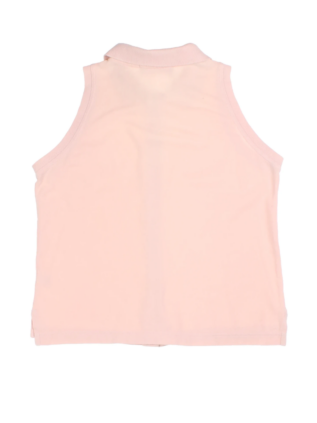 Fred Perry Pink Sleeveless Polo Shirt (Size M)