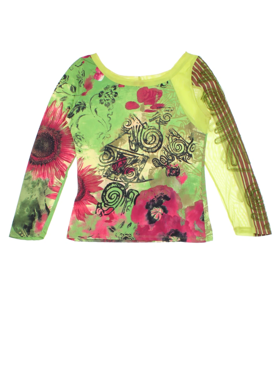 Y2K Save The Queen Top (Size L)
