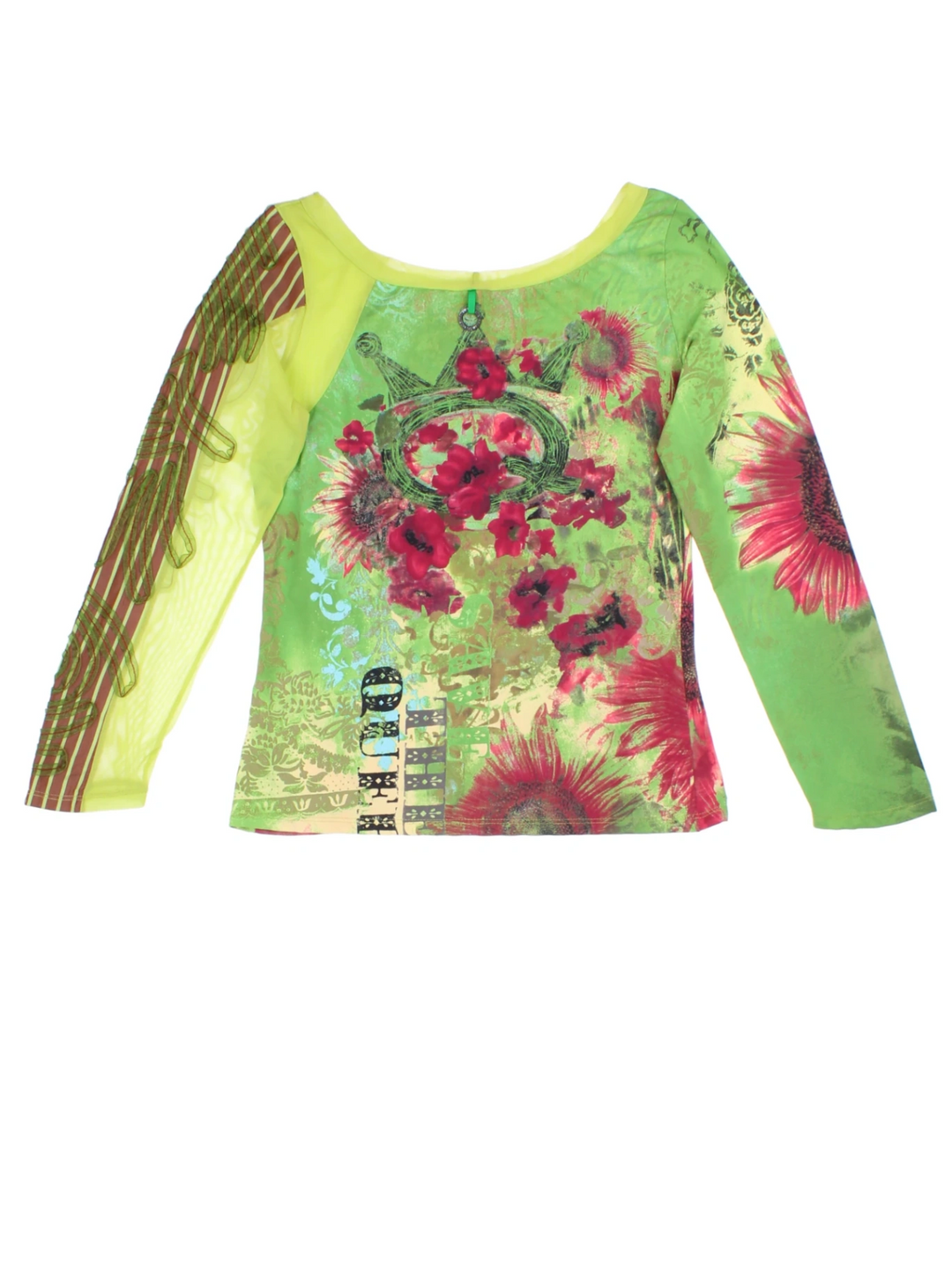 Y2K Save The Queen Top (Size L)