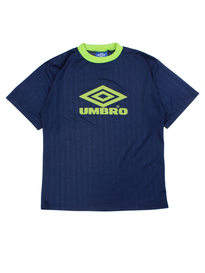 90's Umbro Blue Training Top (Size M)