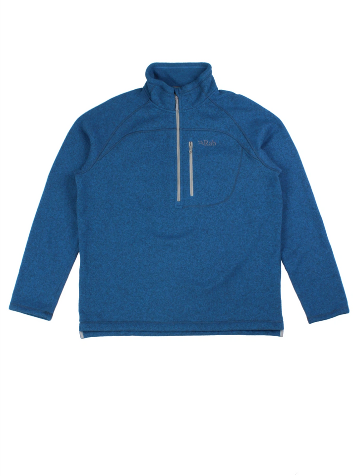 Rab Blue Quest 1/2 Zip Fleece (Size XL)