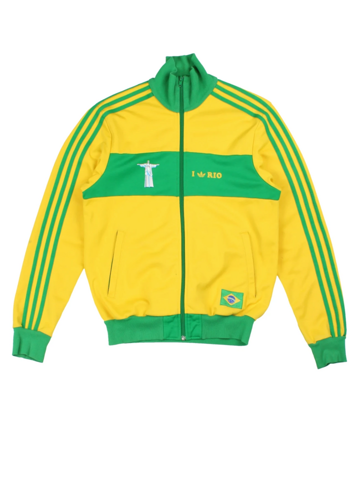 06 Adidas Rio de Janeiro Brasil Track Jacket (Size M)