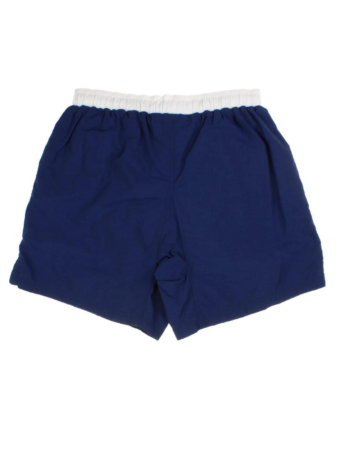 Nike Navy Embroidered Logo Shorts (Size M)