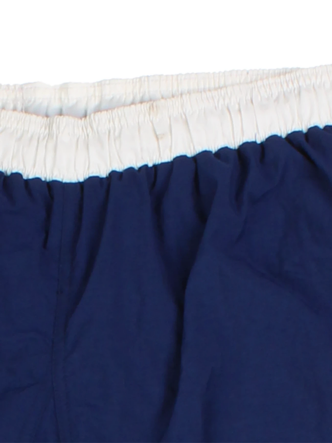 Nike Navy Embroidered Logo Shorts (Size M)