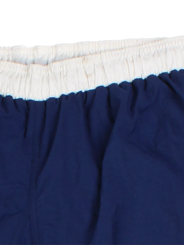 Nike Navy Embroidered Logo Shorts (Size M)