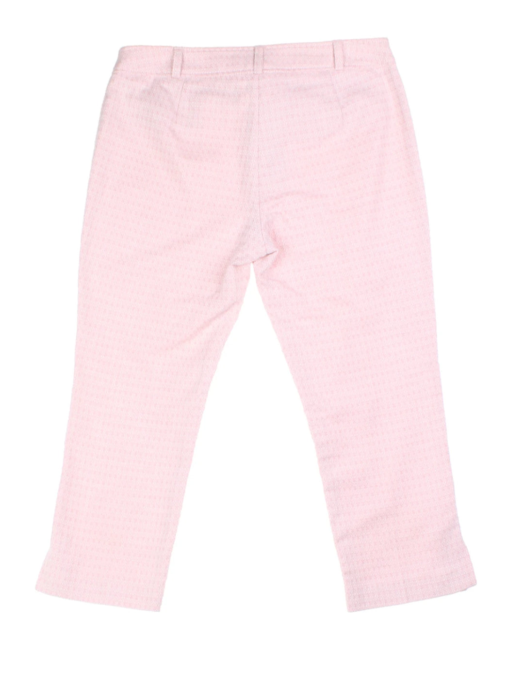 Dolce & Gabbana Pink Tweed Capri Trousers (Size M)