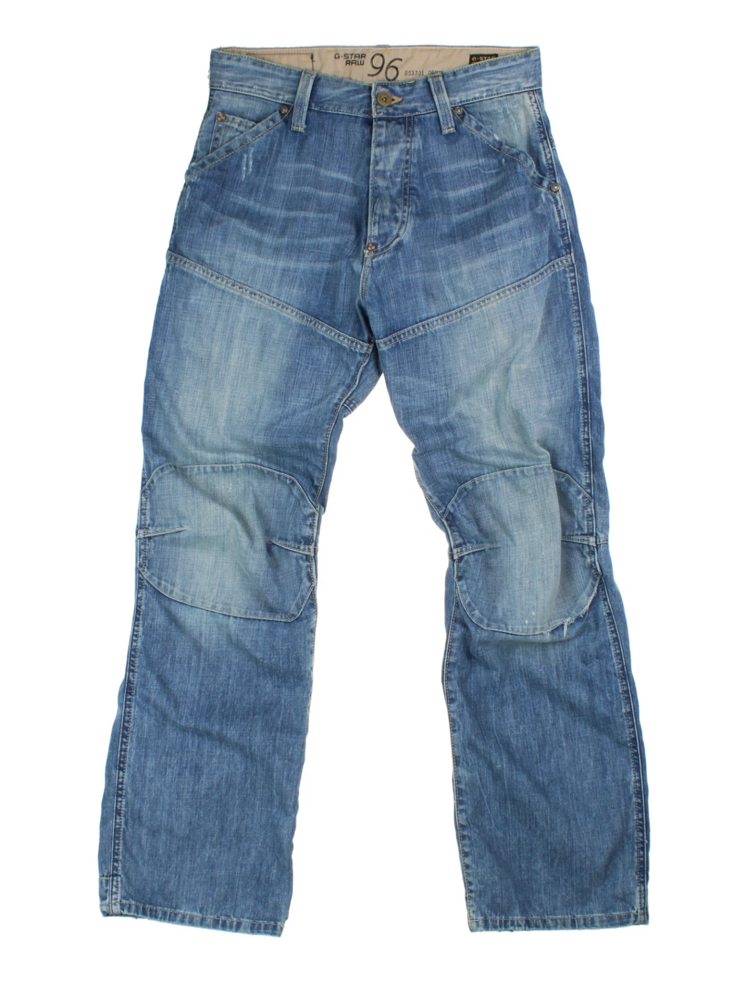 00's G-Star Raw Double Faced Knee Jeans (Size M)
