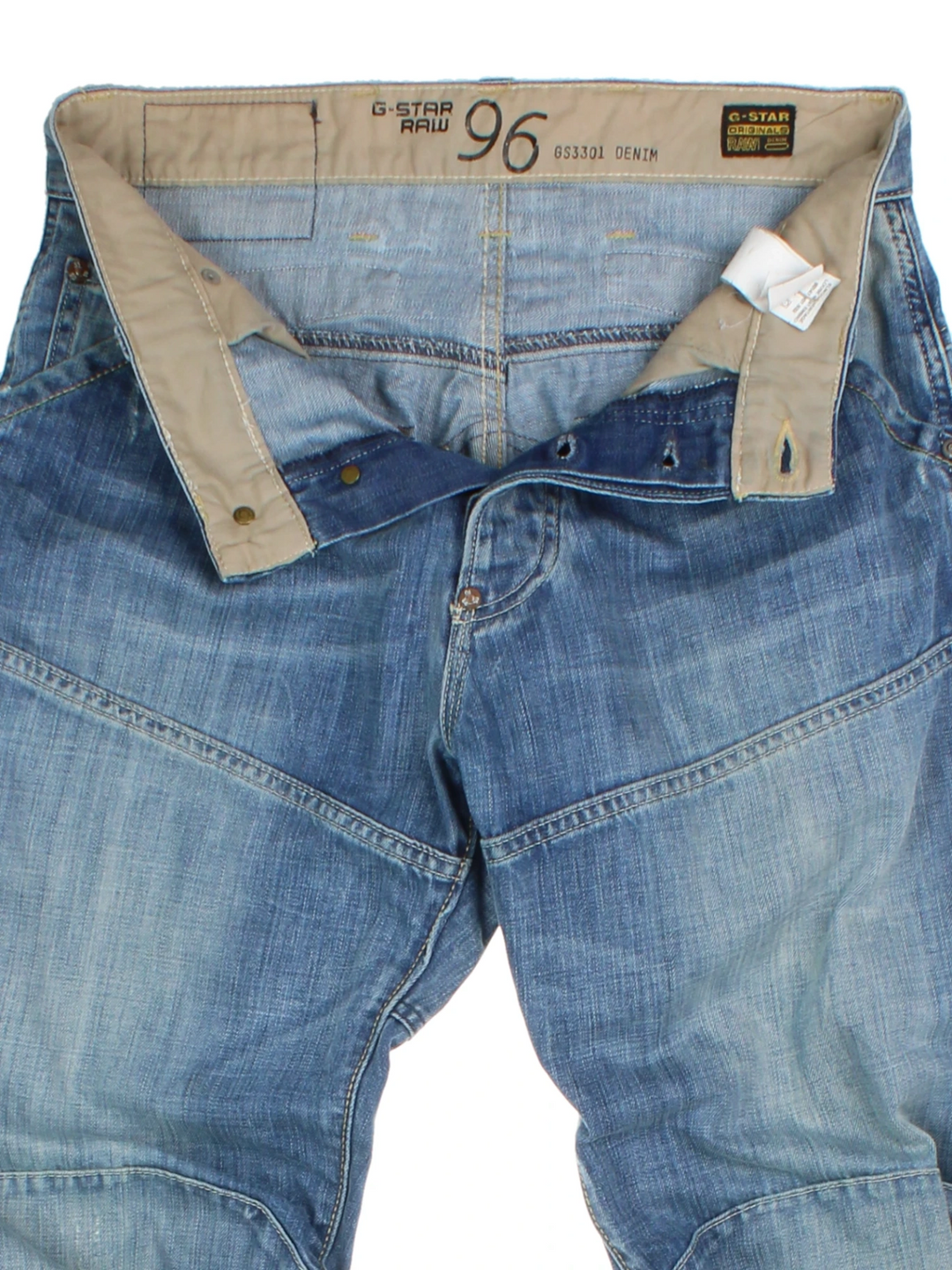 00's G-Star Raw Double Faced Knee Jeans (Size M)