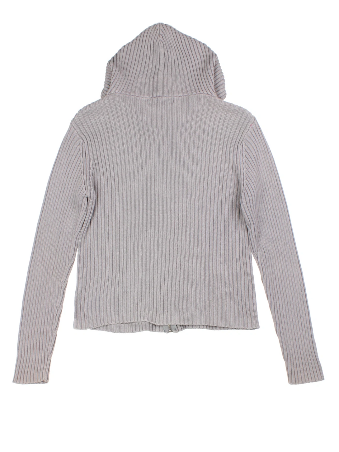 Y2K Knit Hooded Cardigan (Size M)