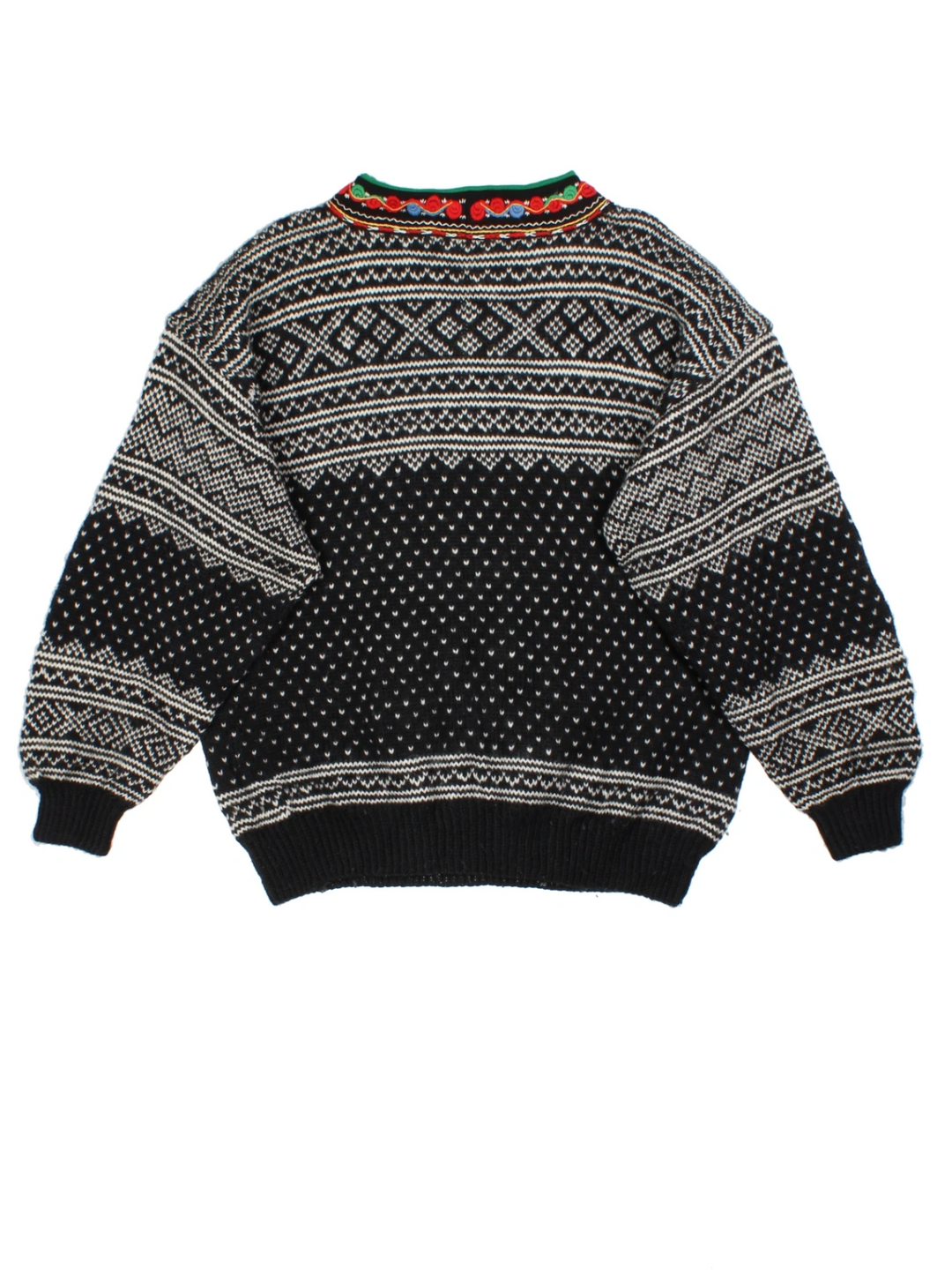 Vintage Wool Pullover Jumper (Size L)