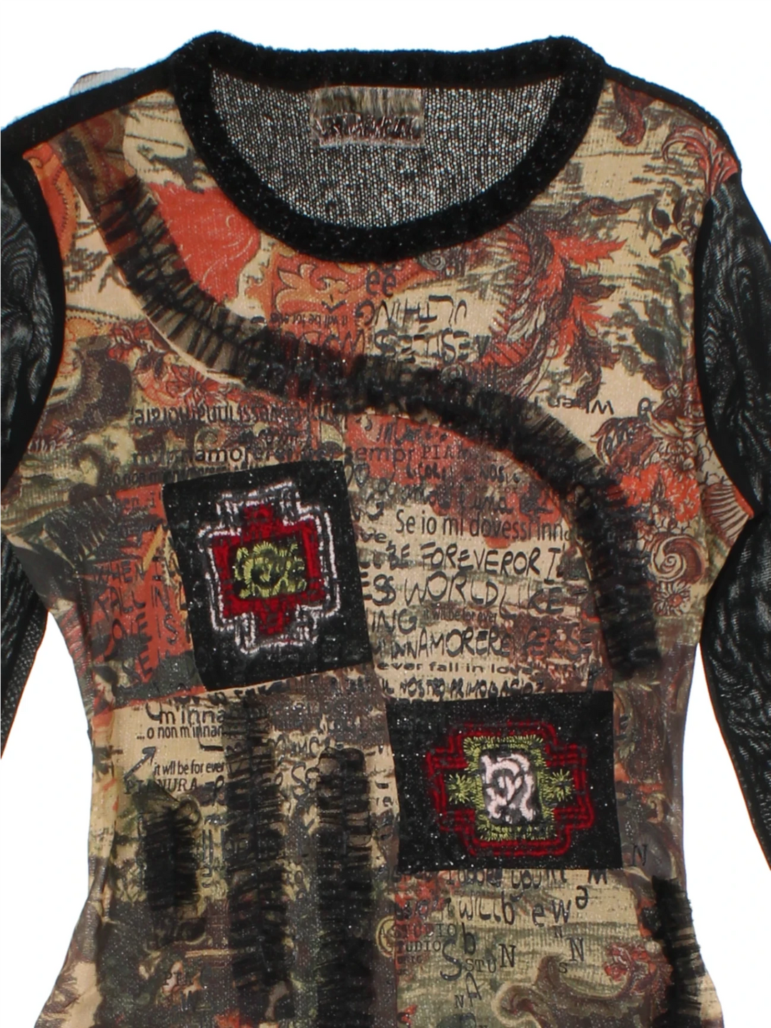 Y2K Mesh Top (Size M)