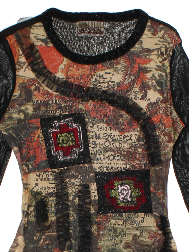 Y2K Mesh Top (Size M)