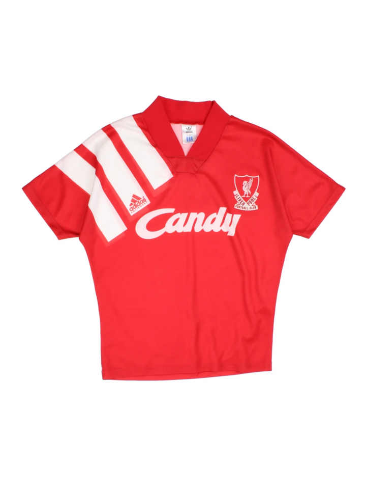 91–92 Adidas Liverpool F.C. Home Football Shirt (Size S)