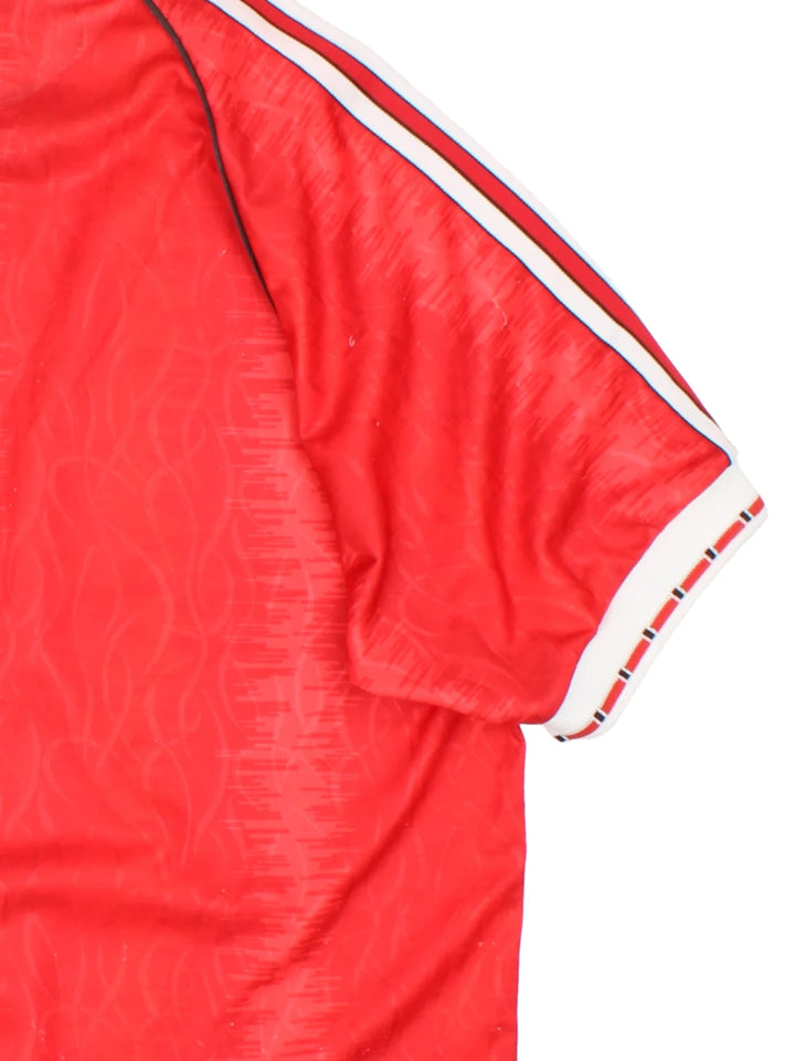 90–92 Adidas Manchester United Home Football Shirt (Size S)