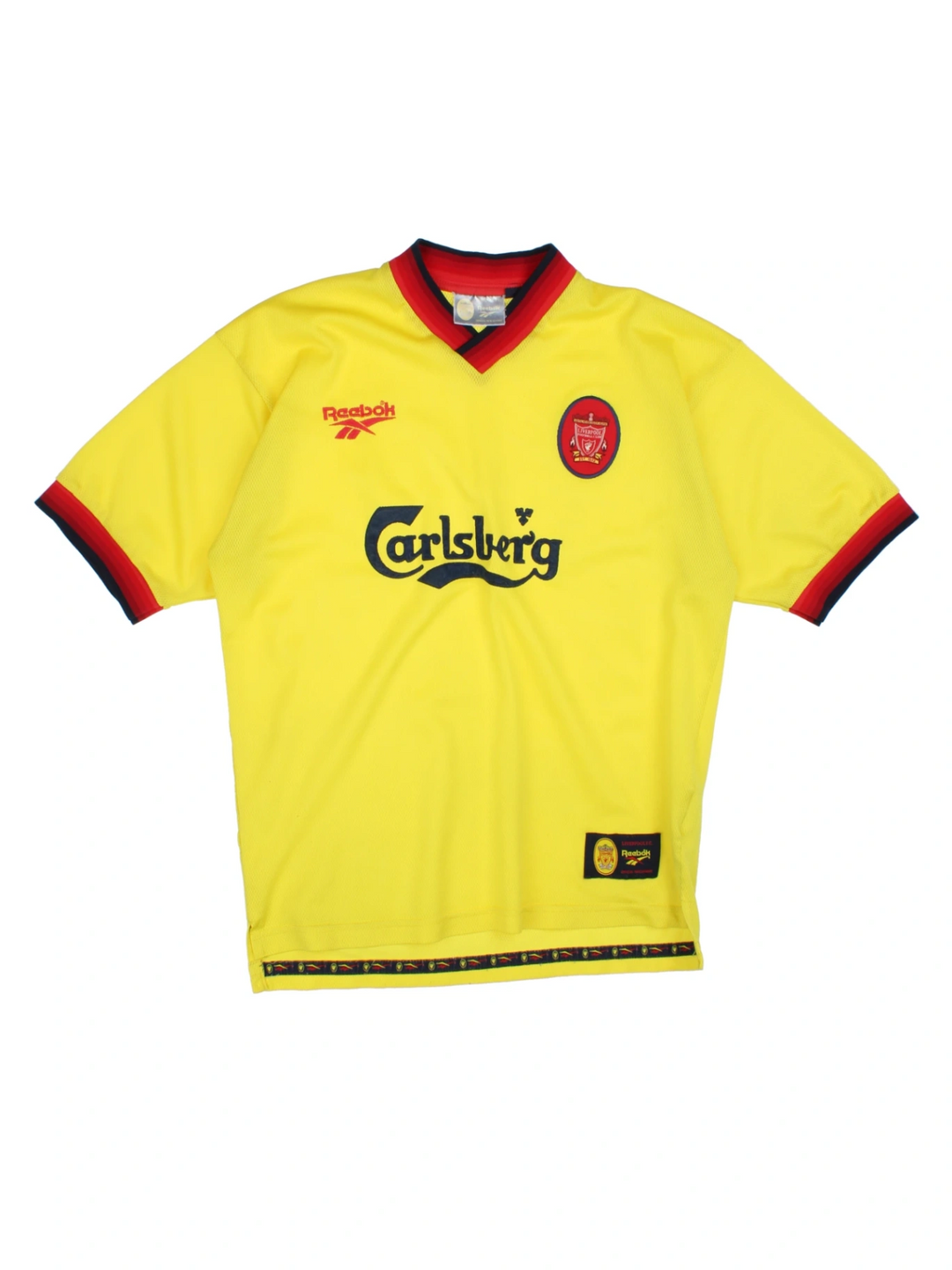 97/99 Reebok Liverpool F.C. Away Football Shirt (Size M)