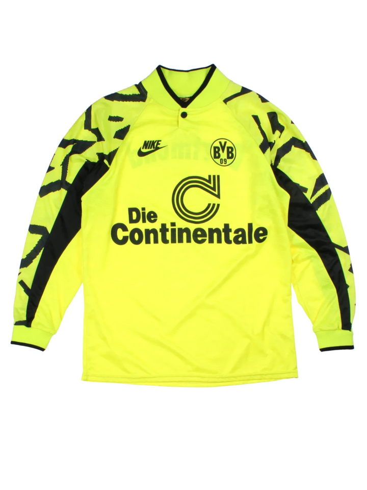 91/92 Nike Borussia Dortmund Goalkeeper Jersey (Size S)