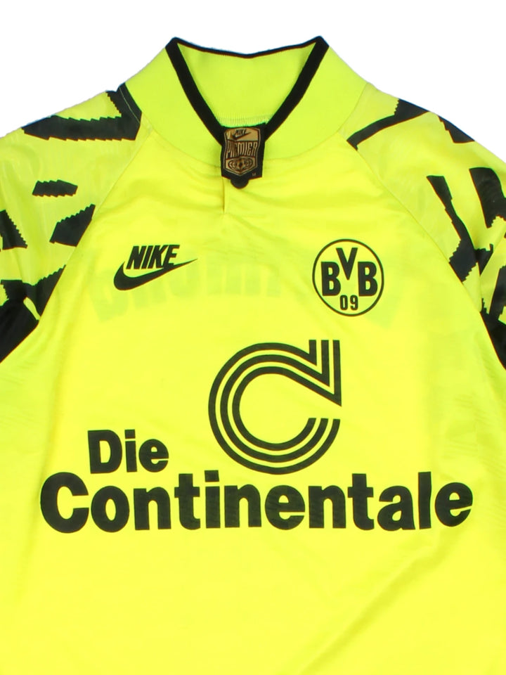91/92 Nike Borussia Dortmund Goalkeeper Jersey (Size S)