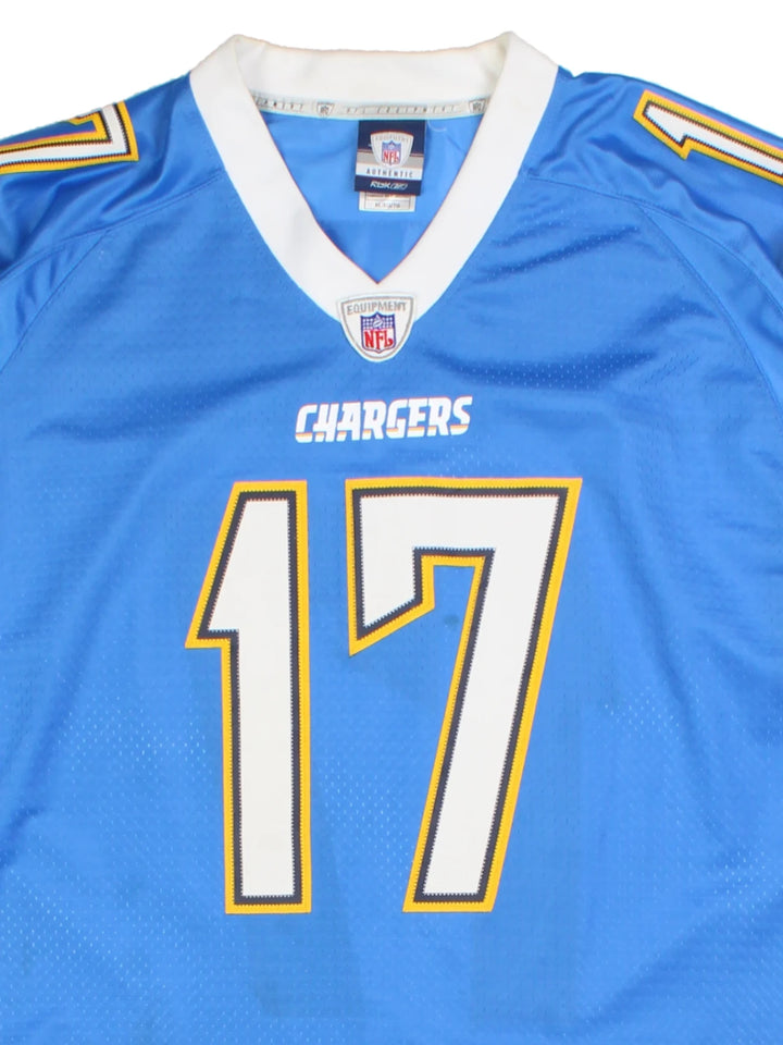 00's Reebok San Diego Chargers NFL Jersey (Size XXL)