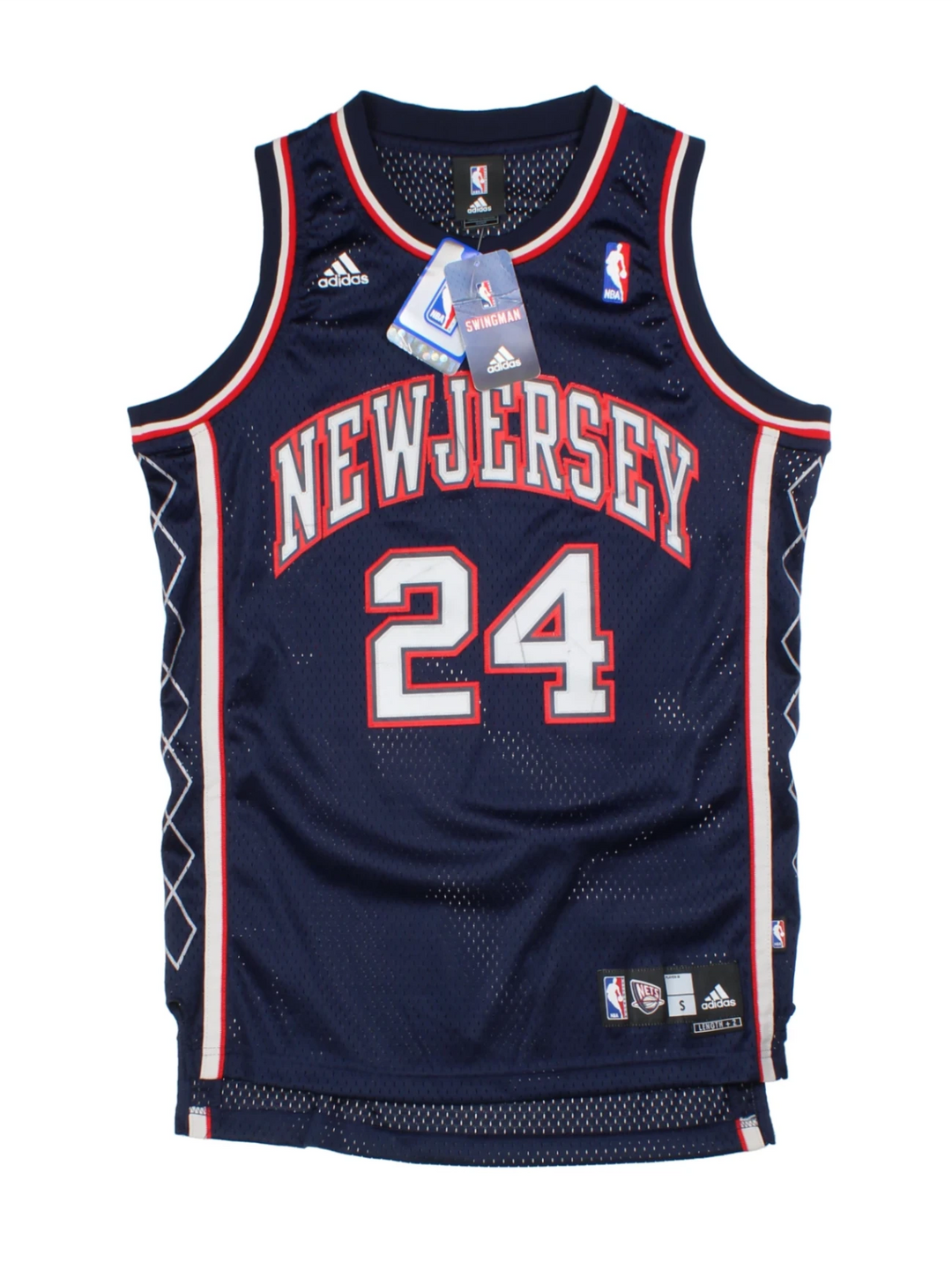 Adidas New Jersey Nets Throwback NBA Jersey (Size M)