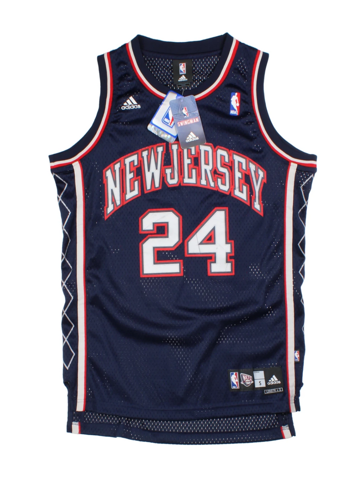 Adidas New Jersey Nets Throwback NBA Jersey (Size M)