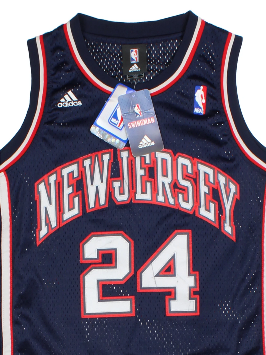 Adidas New Jersey Nets Throwback NBA Jersey (Size M)
