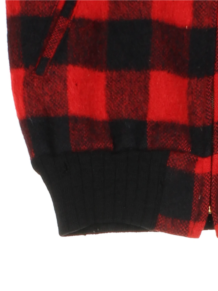 50's Winward Buffalo Check Bomber Jacket (Size S)