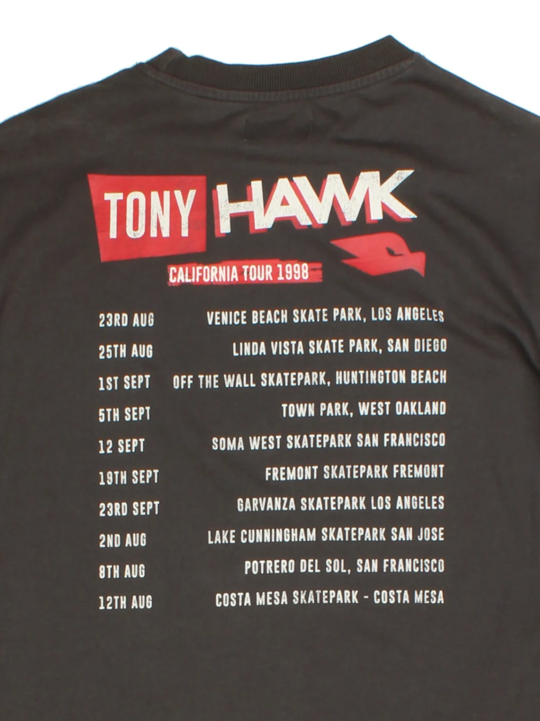 1998 Tony Hawk California Tour T-Shirt (Size M)