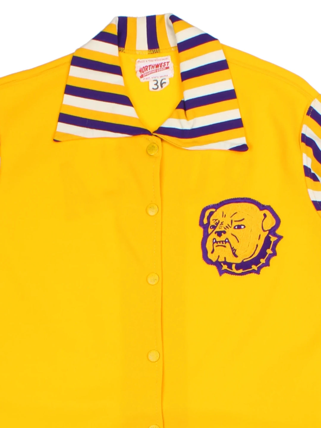 70's Rolla Yellow Bowling Shirt (Size S)