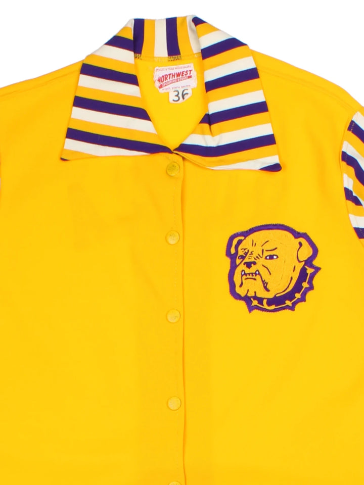 70's Rolla Yellow Bowling Shirt (Size S)