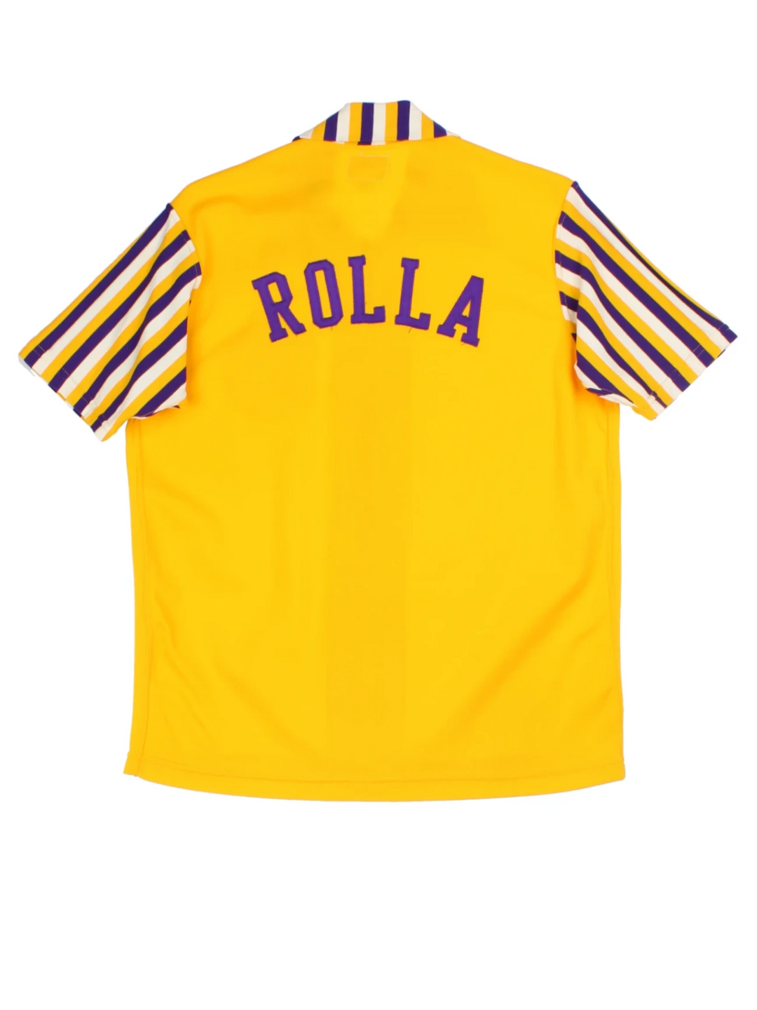 70's Rolla Yellow Bowling Shirt (Size S)