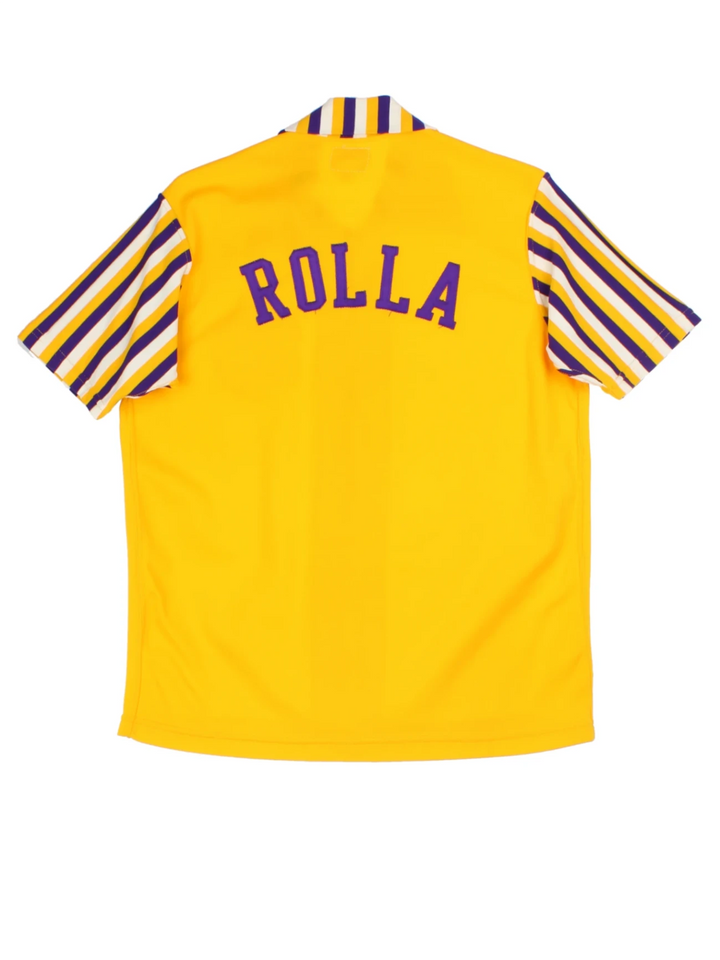 70's Rolla Yellow Bowling Shirt (Size S)