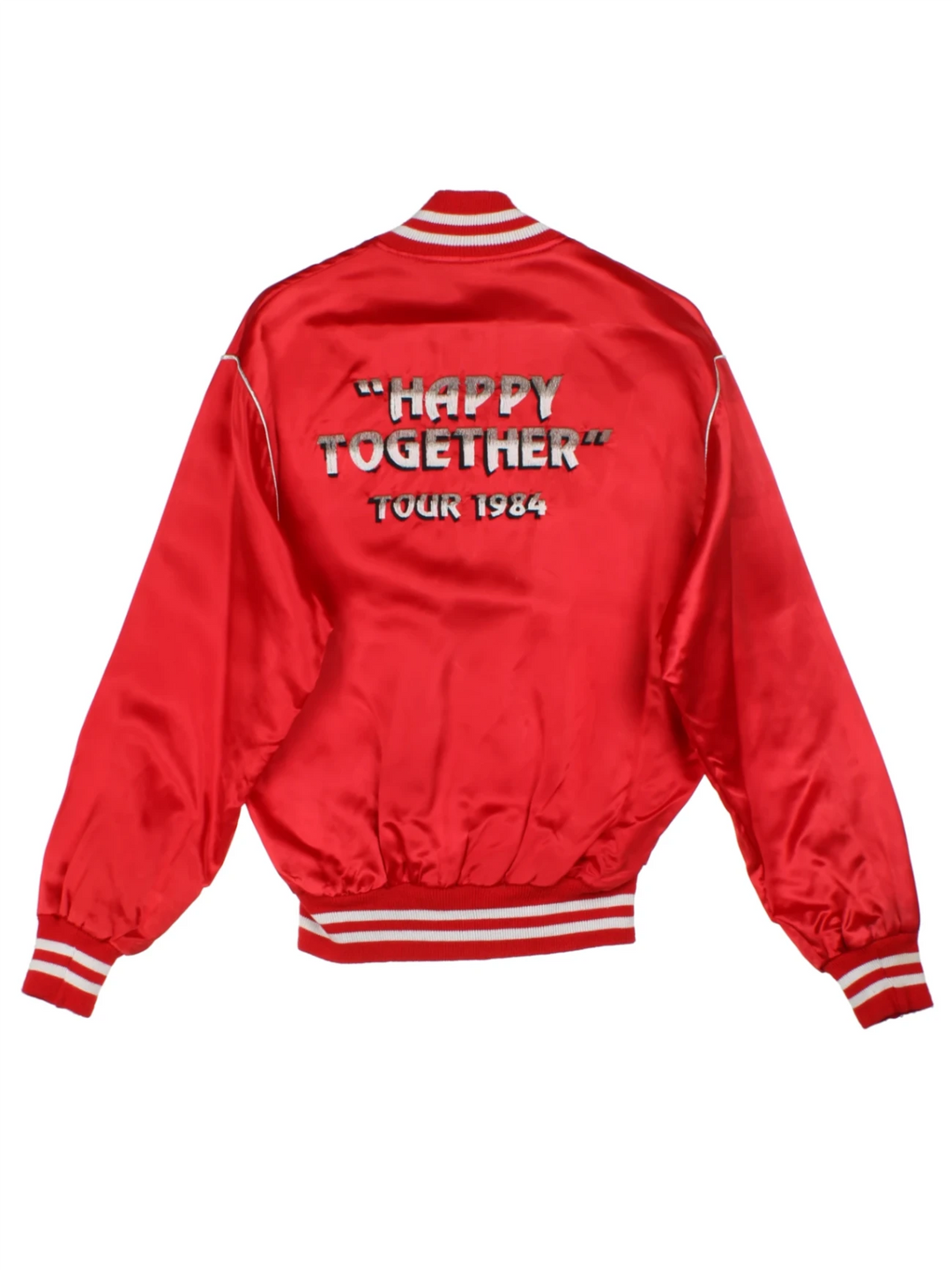 84 The Turtles Happy Together Tour Red Bomber Jacket (Size M)