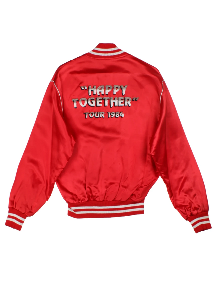84 The Turtles Happy Together Tour Red Bomber Jacket (Size M)