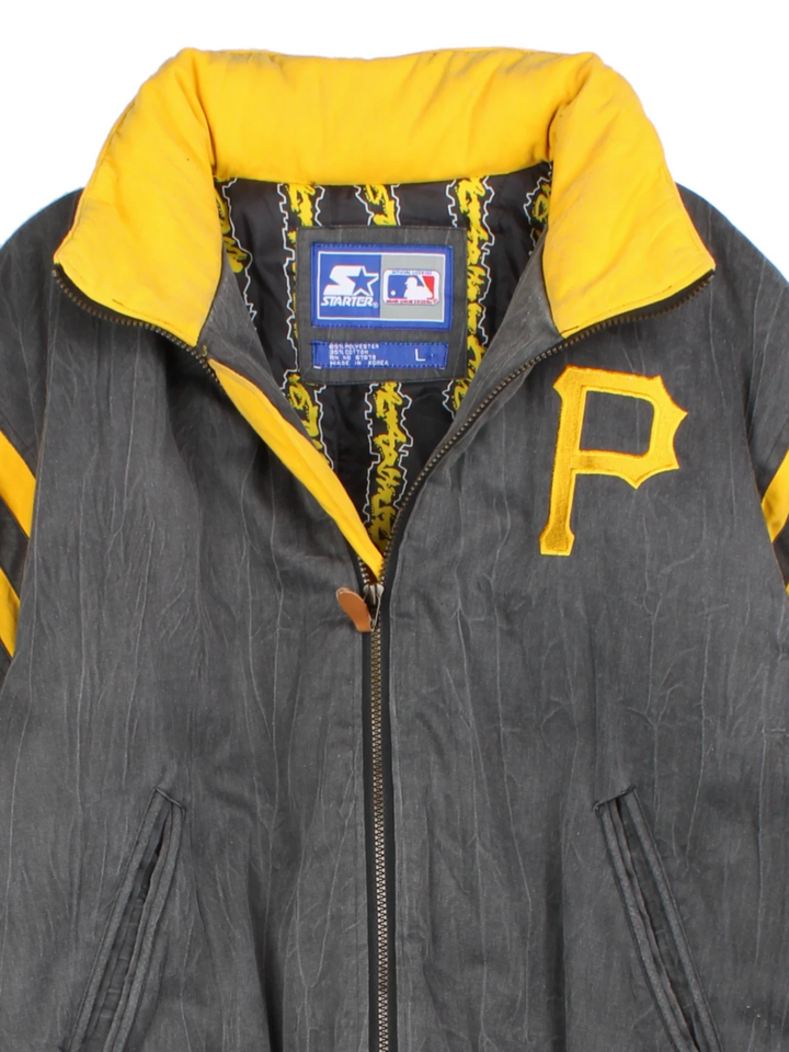 90's  Starter Pittsburgh Pirates Varsity Jacket (Size L)