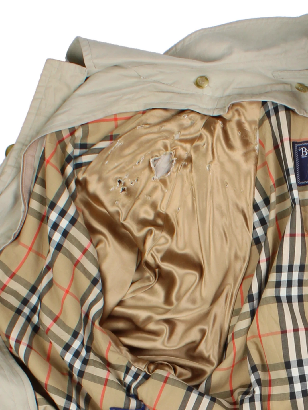 Burberry Double-Breasted Trench Coat (Size XXL)