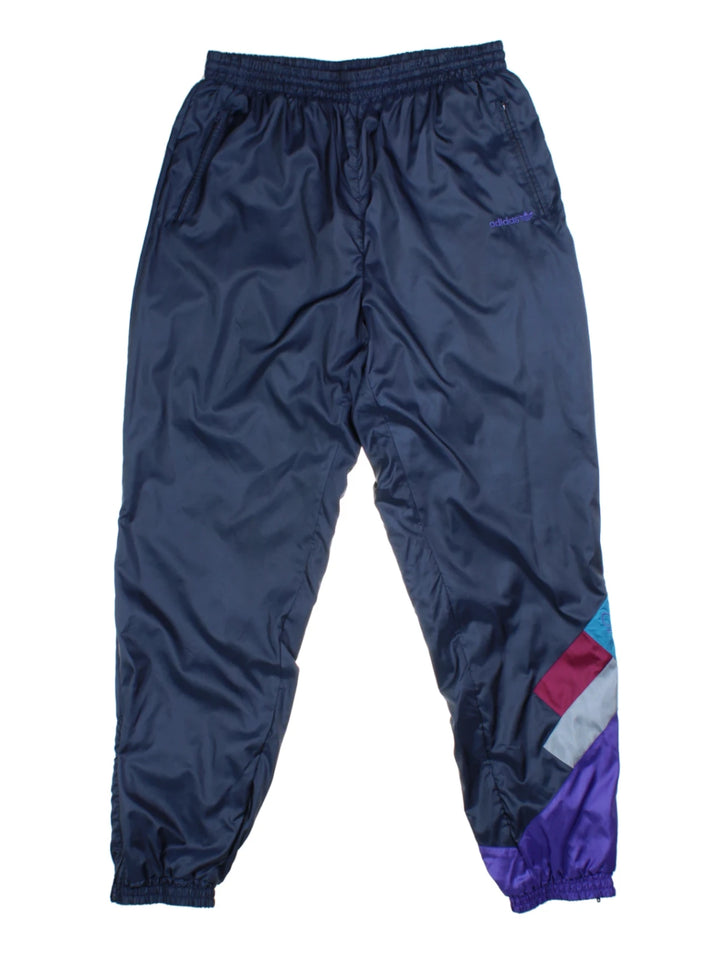 90s Adidas Colorblock Embroidered Tracksuit (Size L)