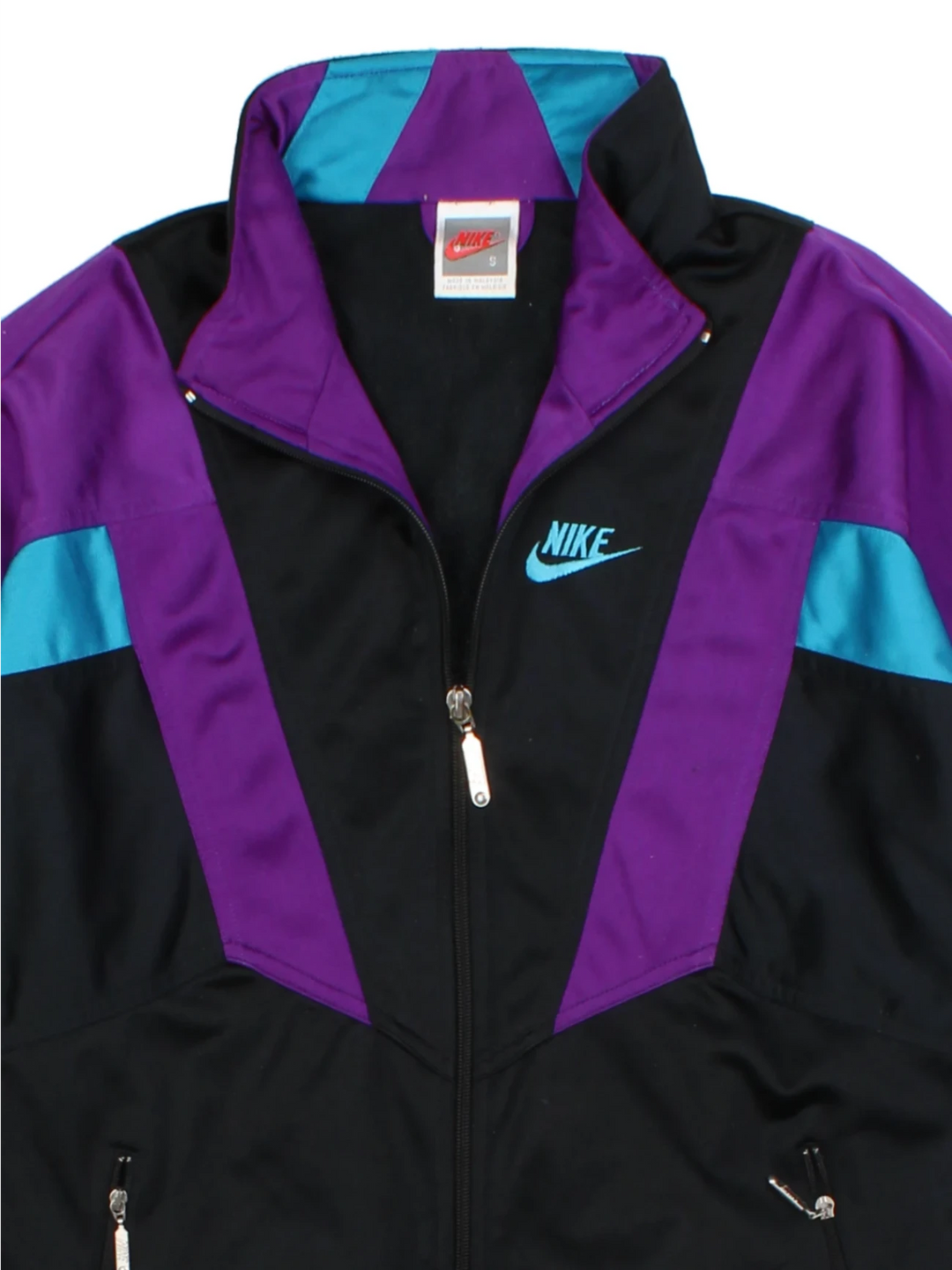 90's Nike Colorblock Track Jacket (Size S)