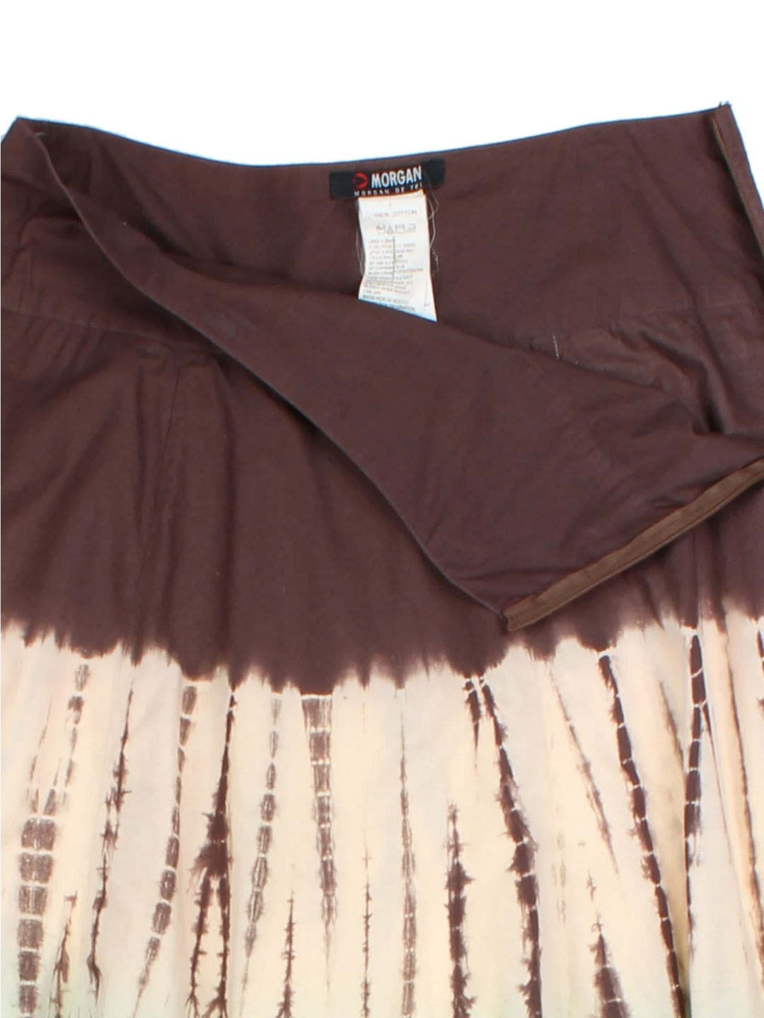 Y2K Morgon Tie Dye Midi Skirt (Size L)